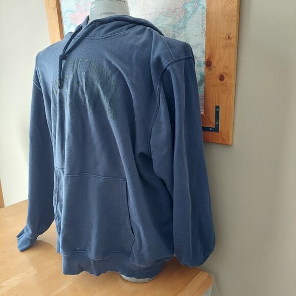 The North Face Navy Blue Large Logo Men's Hoodie Size XXXL - Picture 4 of 11